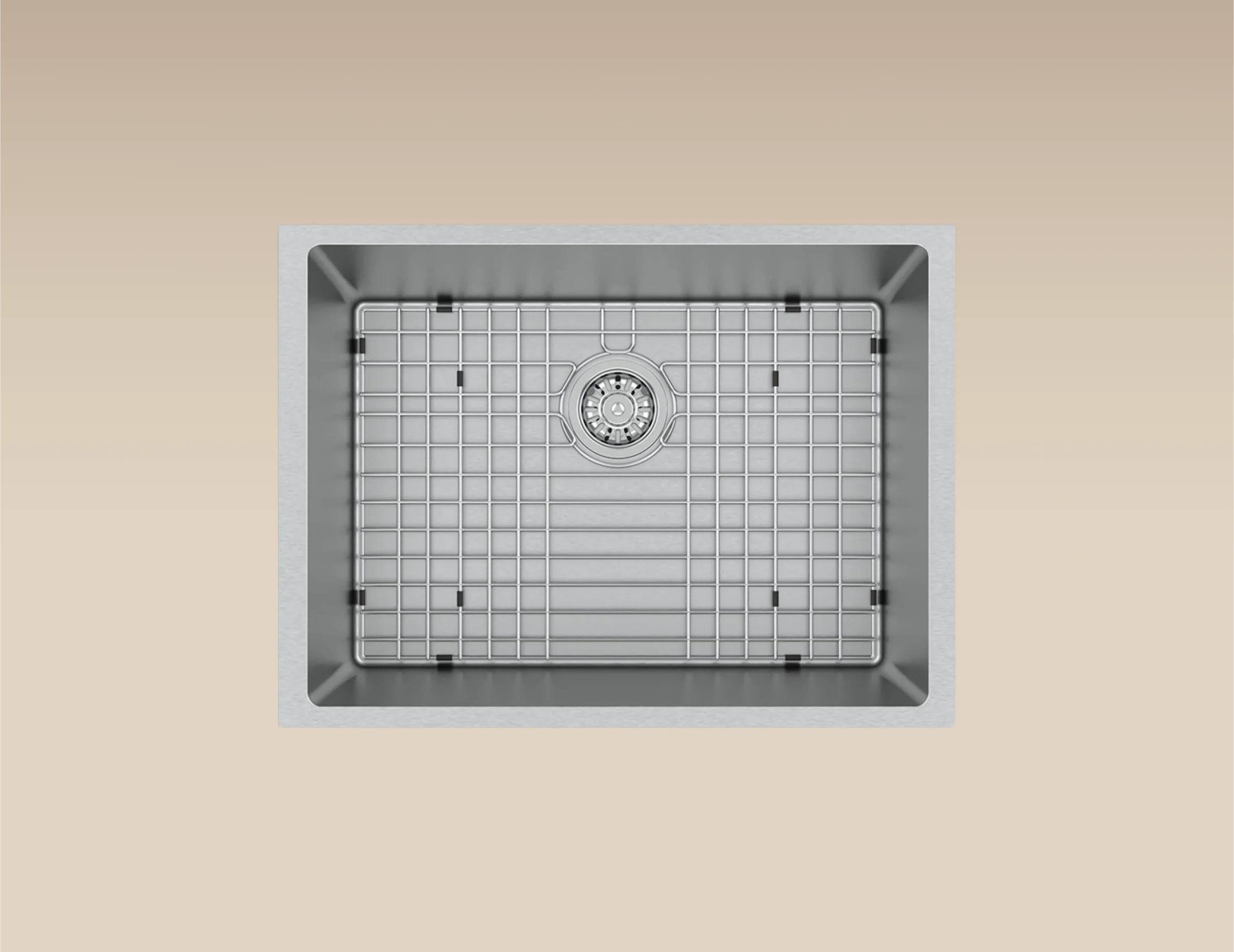 GRILLE DE FOND D'ÉVIER DE CUISINE SIMPLE